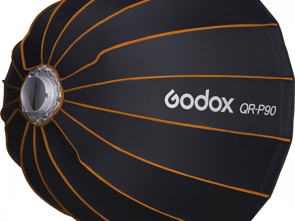 Softbox Parabólico Qr-P90 Liberación Rápida Godox— FOTO FÁCIL