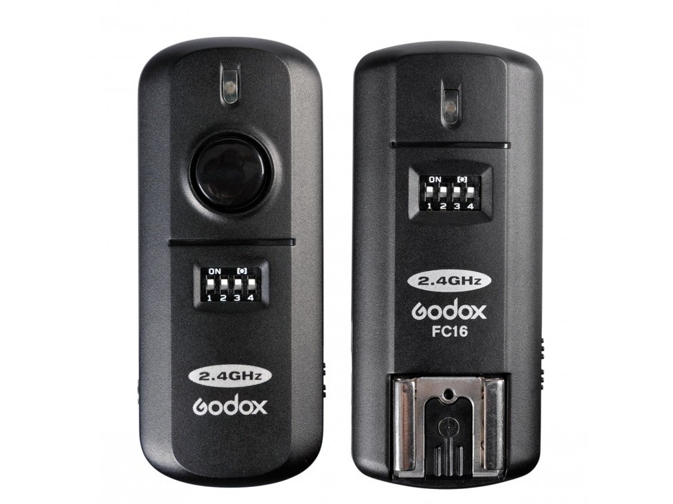 Disparador FC16 de flash 2,4 GHZ Nikon / Trasmisores, cables y Digital Zoom!